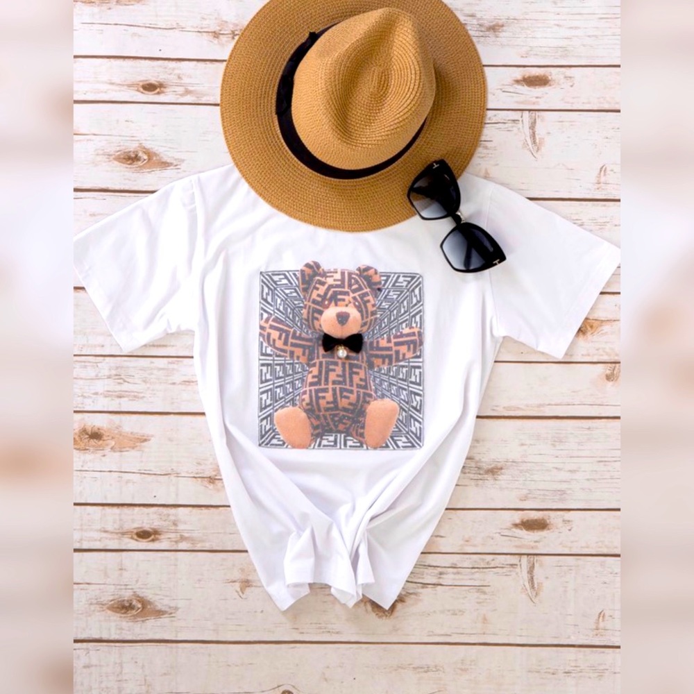 Ambitious Baddie FF Bear T-Shirt
